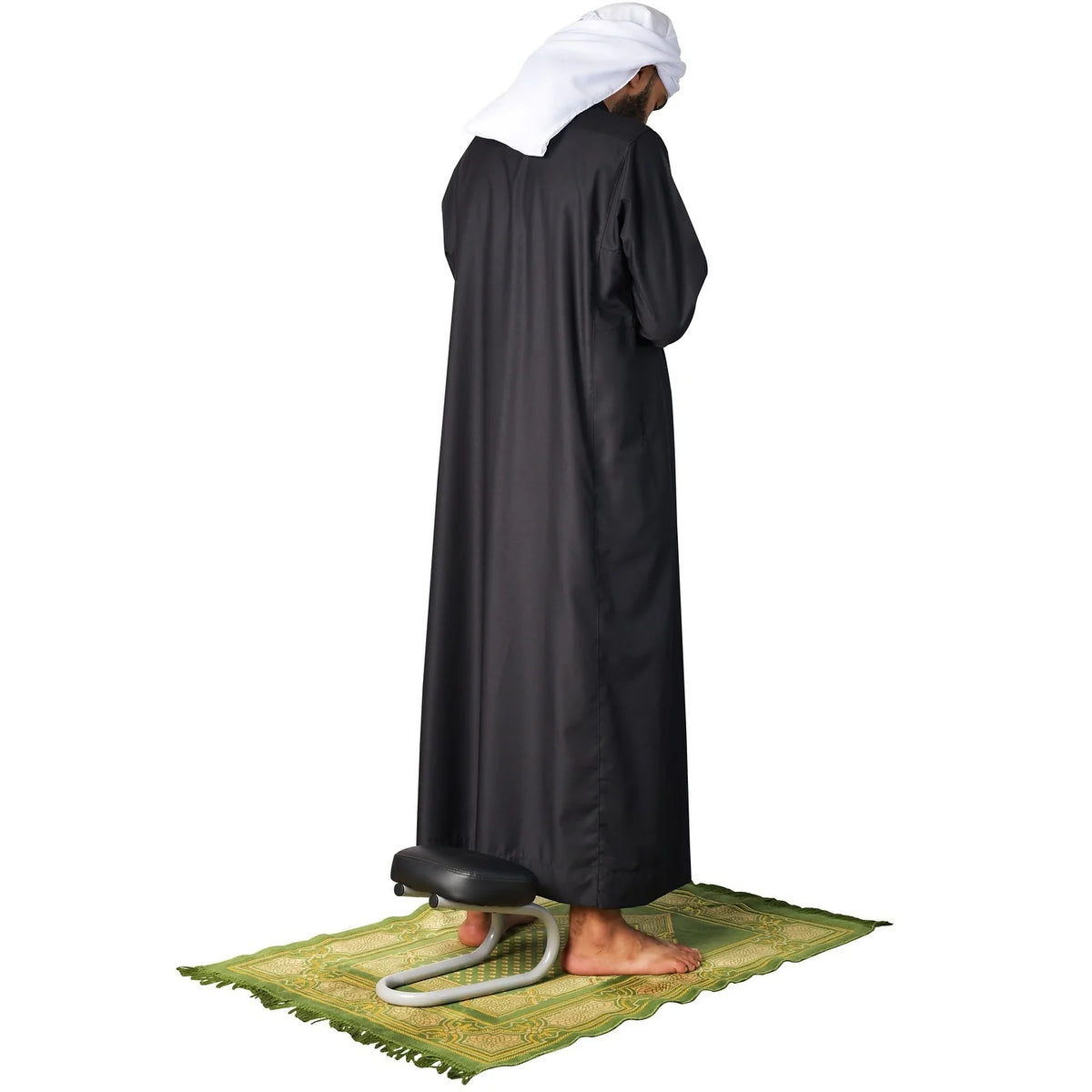 Smart Prayer Stool provides comfort for prayer, ideal for those with joint issues or during pregnancy.