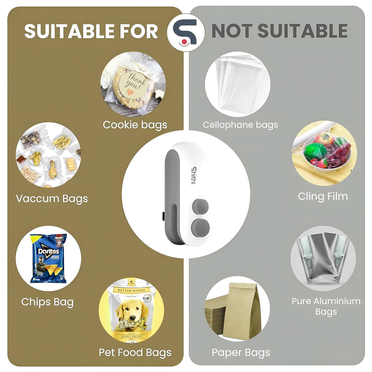 Portable Mini Sealer Machine Rechargeable