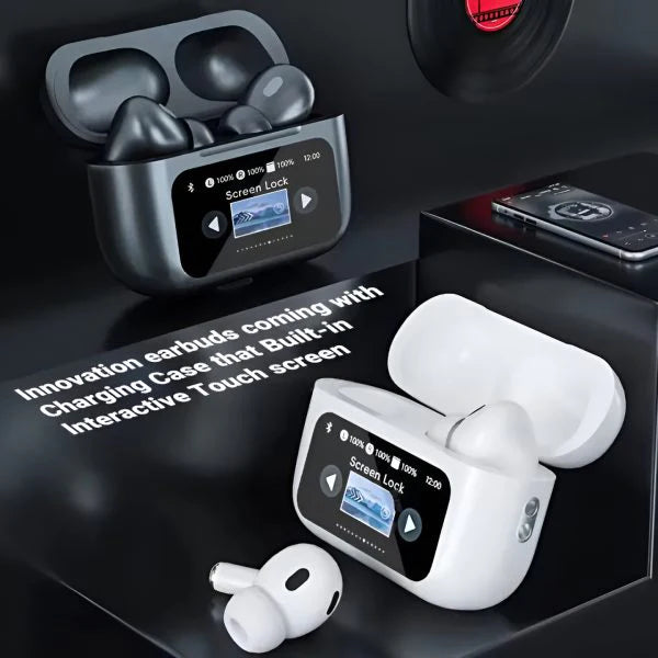 A9 Pro - Airpods Pro 2 with LED Touch Screen