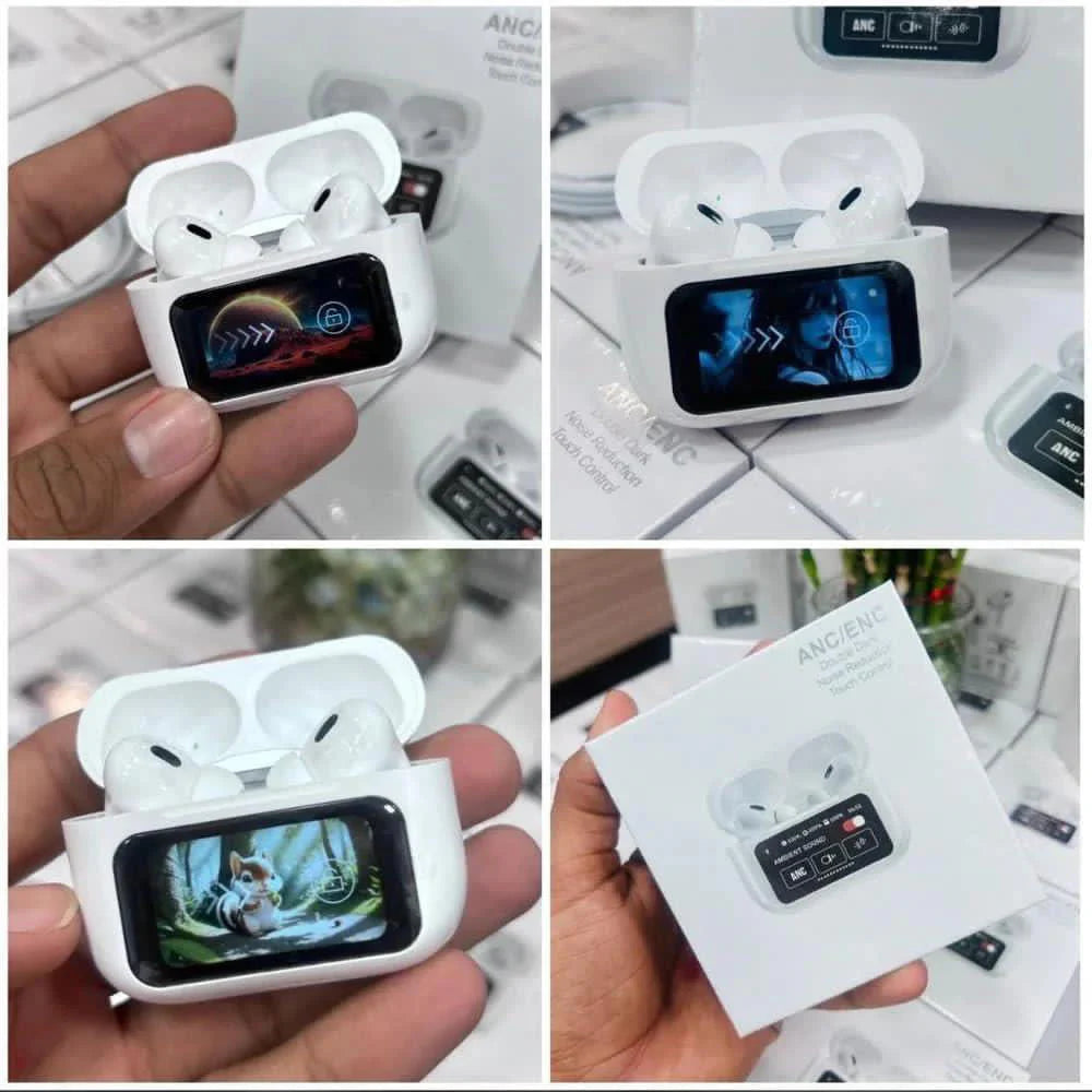 A9 Pro - Airpods Pro 2 with LED Touch Screen